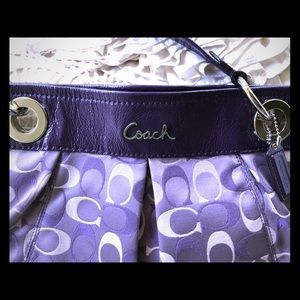 COACH Purple Purse